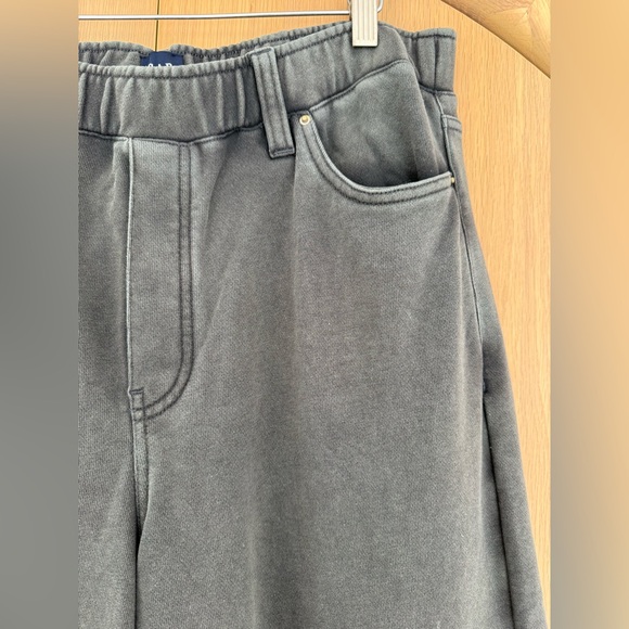 GAP Women's Black Wide Leg Pull on Trousers Moonless Night Size M - Picture 3 of 6